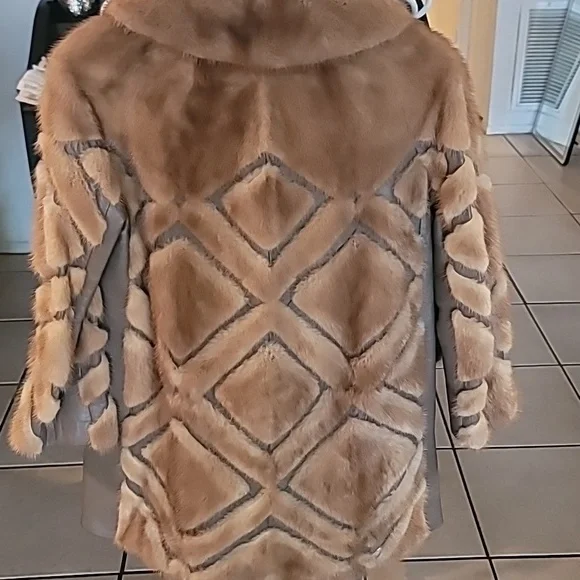 Vintage Mink Coat - Picture 2 of 9